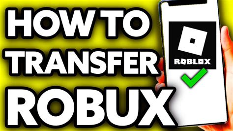 As a Roblox user, it is currently too hard to transfer avatar items and currency (R) from one of your accounts to another. . Can you transfer robux from one account to another